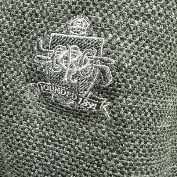 Men's Classic Gray Zip-Up Sweater Royal Ottawa Golf Club - Picture 2 of 4